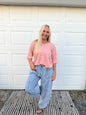 Stripe Pocket Top