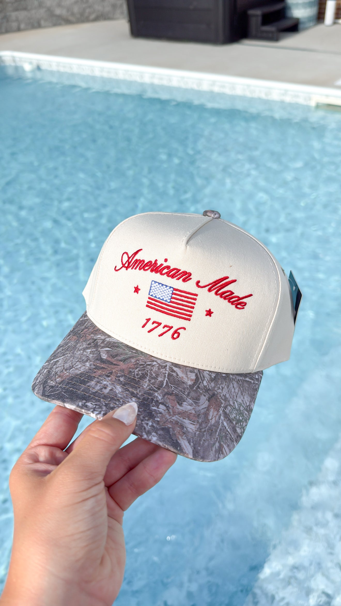 "American Made" Camo Hat
