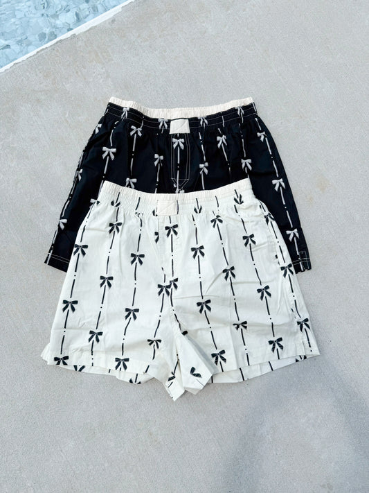 Bow Boxer Shorts