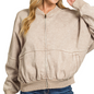 38. Acid Washed Zip Up