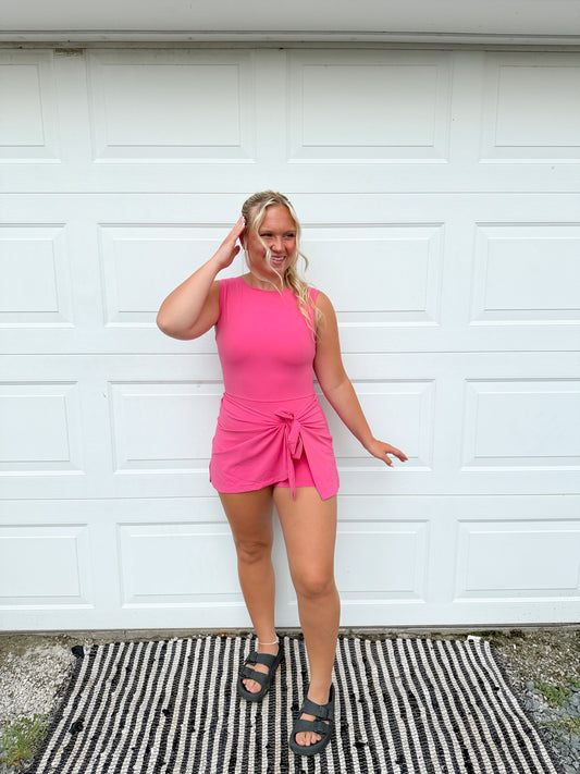 Tie Wrap Athletic Dress