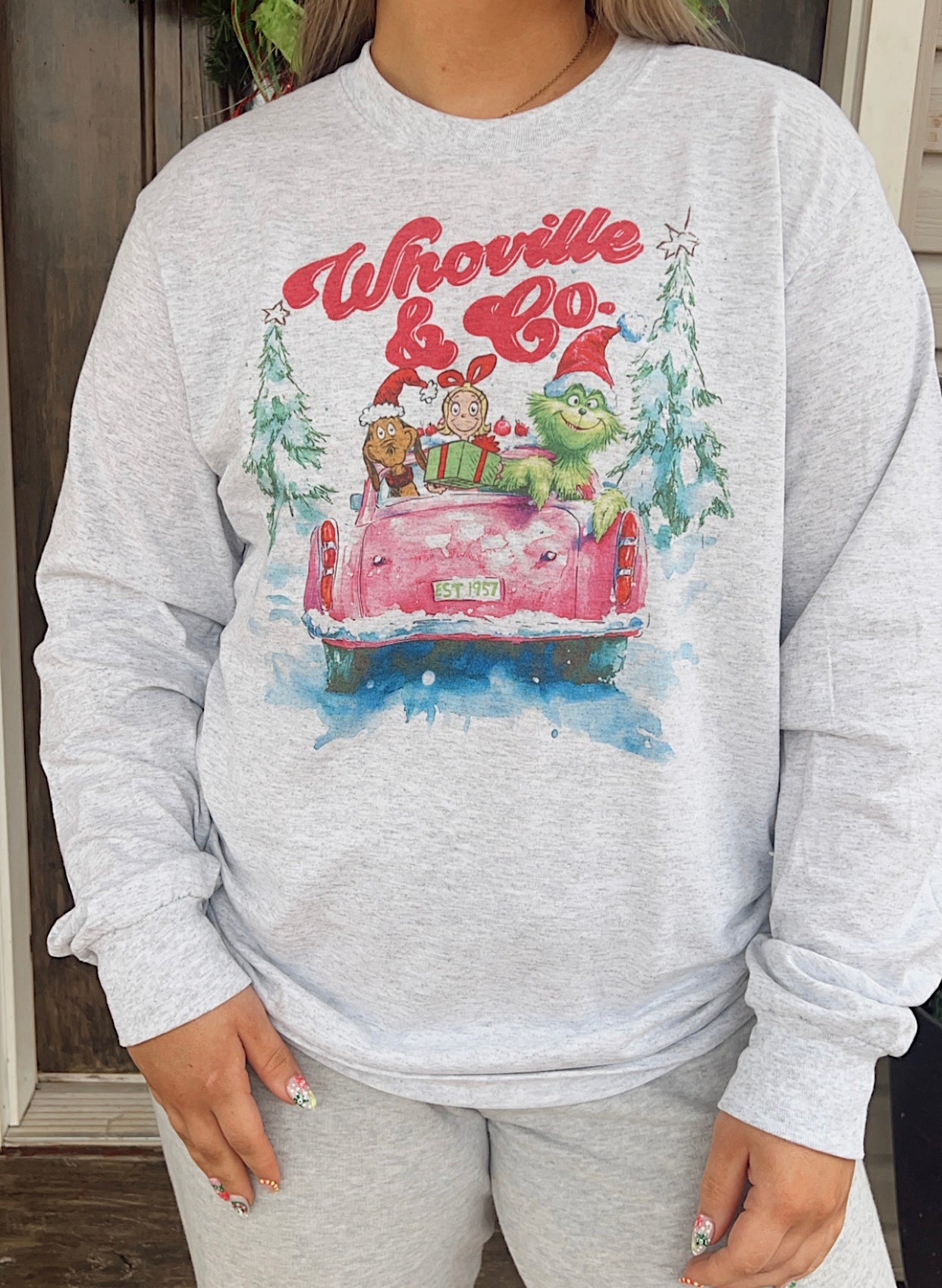 Whoville & Co Long Sleeve Graphic Tee