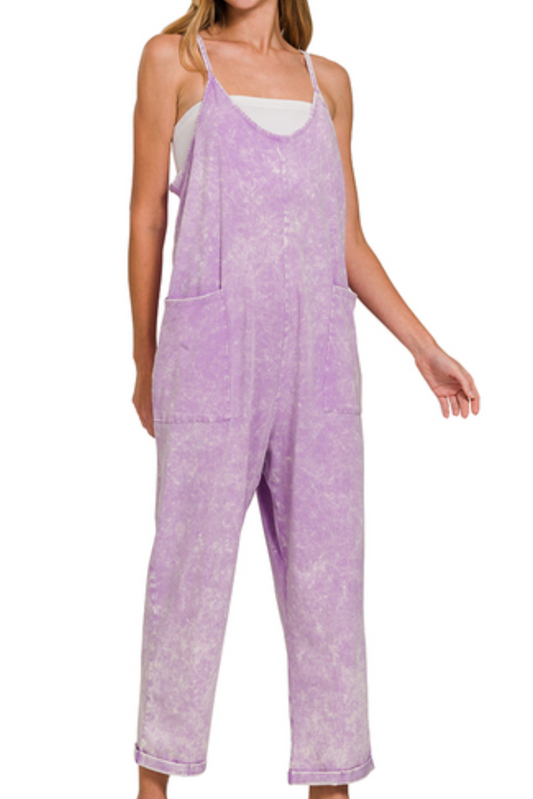 Acid Washed JumpSuit