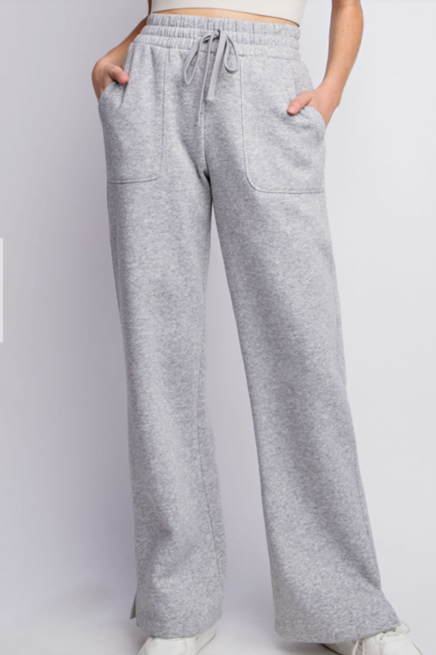 BLACK FRIDAY FLEECE FRENCH TERRY STRAIGHT LEG PANTS