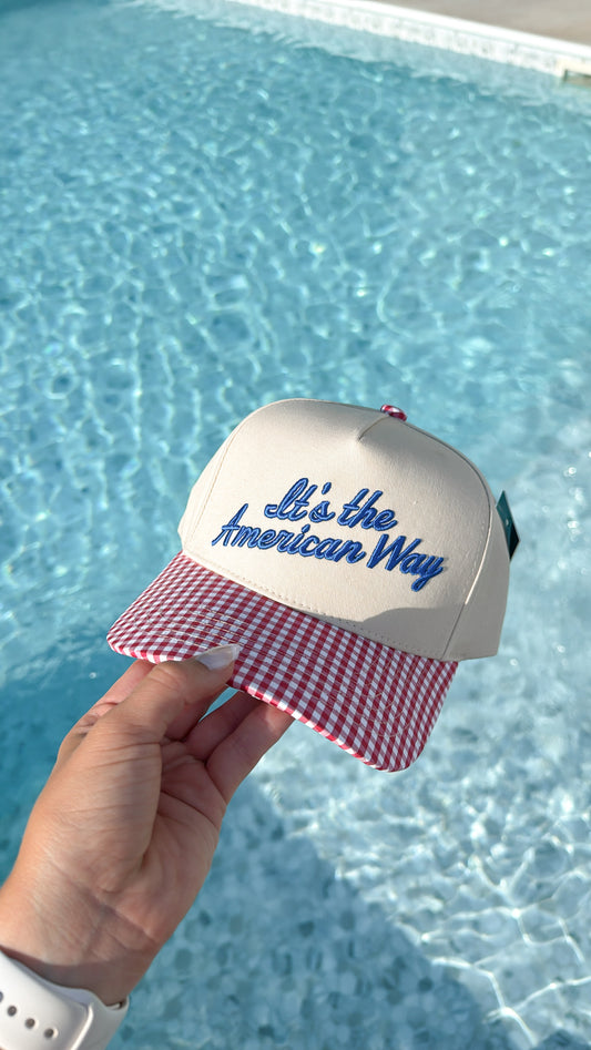 "Its The American Way" Hat