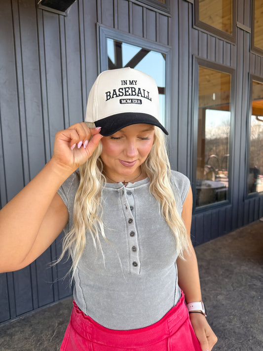 " In my Baseball Mom Era" Hat