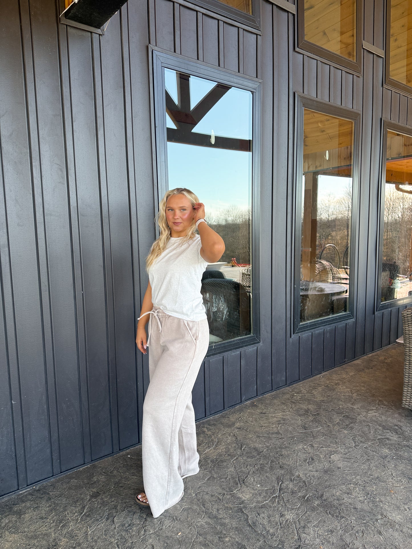 156. Acid Washed Pants