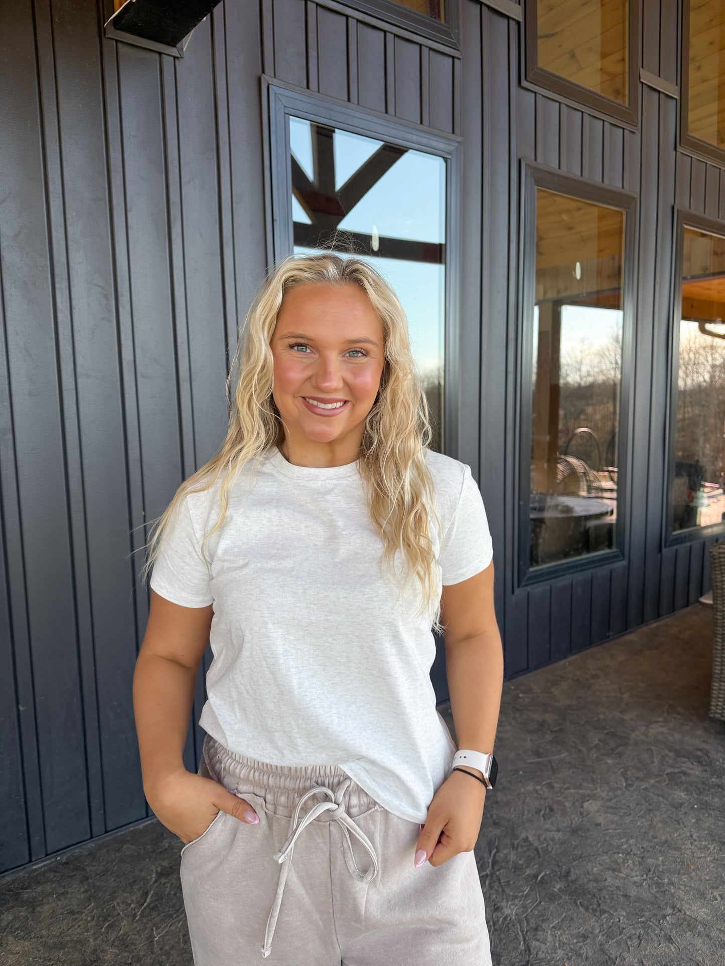 155. Short Sleeve Basic Tee