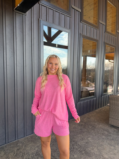 150. Hacci Long Sleeve Short Set