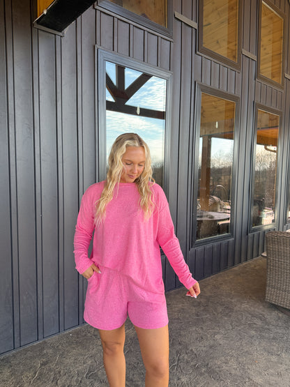 150. Hacci Long Sleeve Short Set