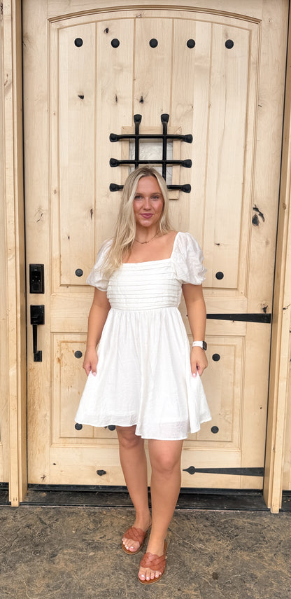 161. Pleated Mini Dress
