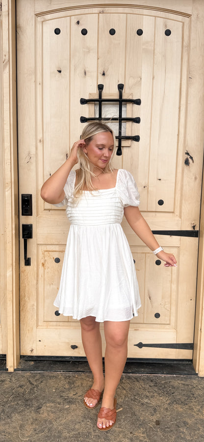 161. Pleated Mini Dress