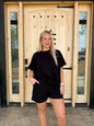 #182. Boxy Top Short Set