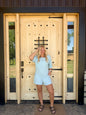 #20. Mineral Washed V-Back Romper