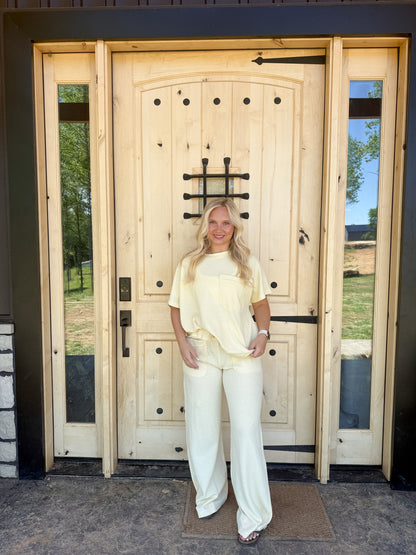 #26. Waffle Knit Detailed Pants