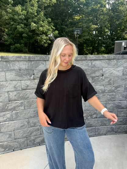 #68. Ribbed Top