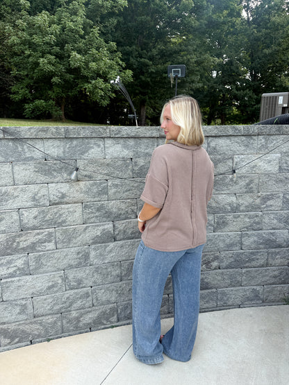 #68. Ribbed Top