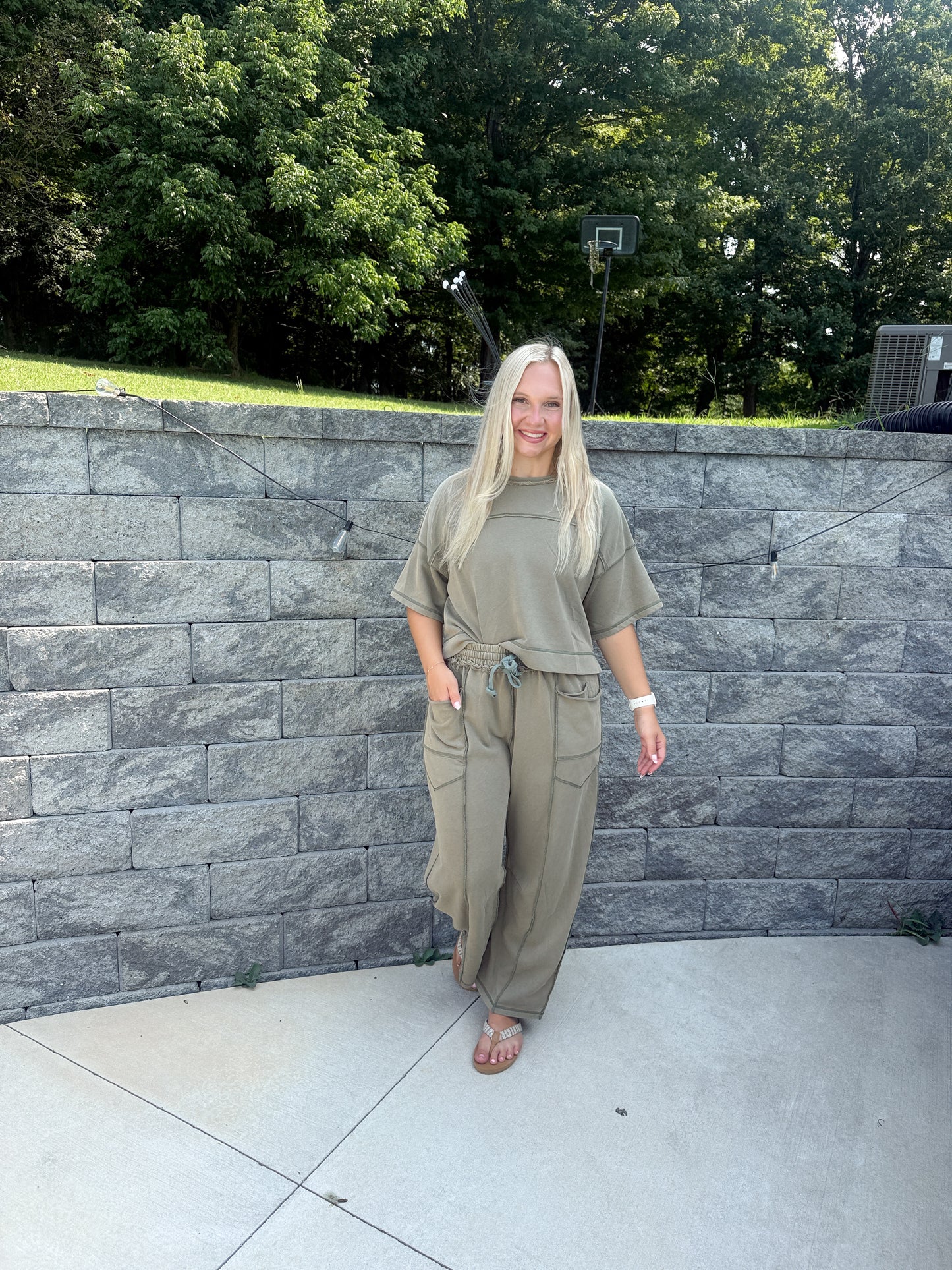 #72. Barrel Pant Set
