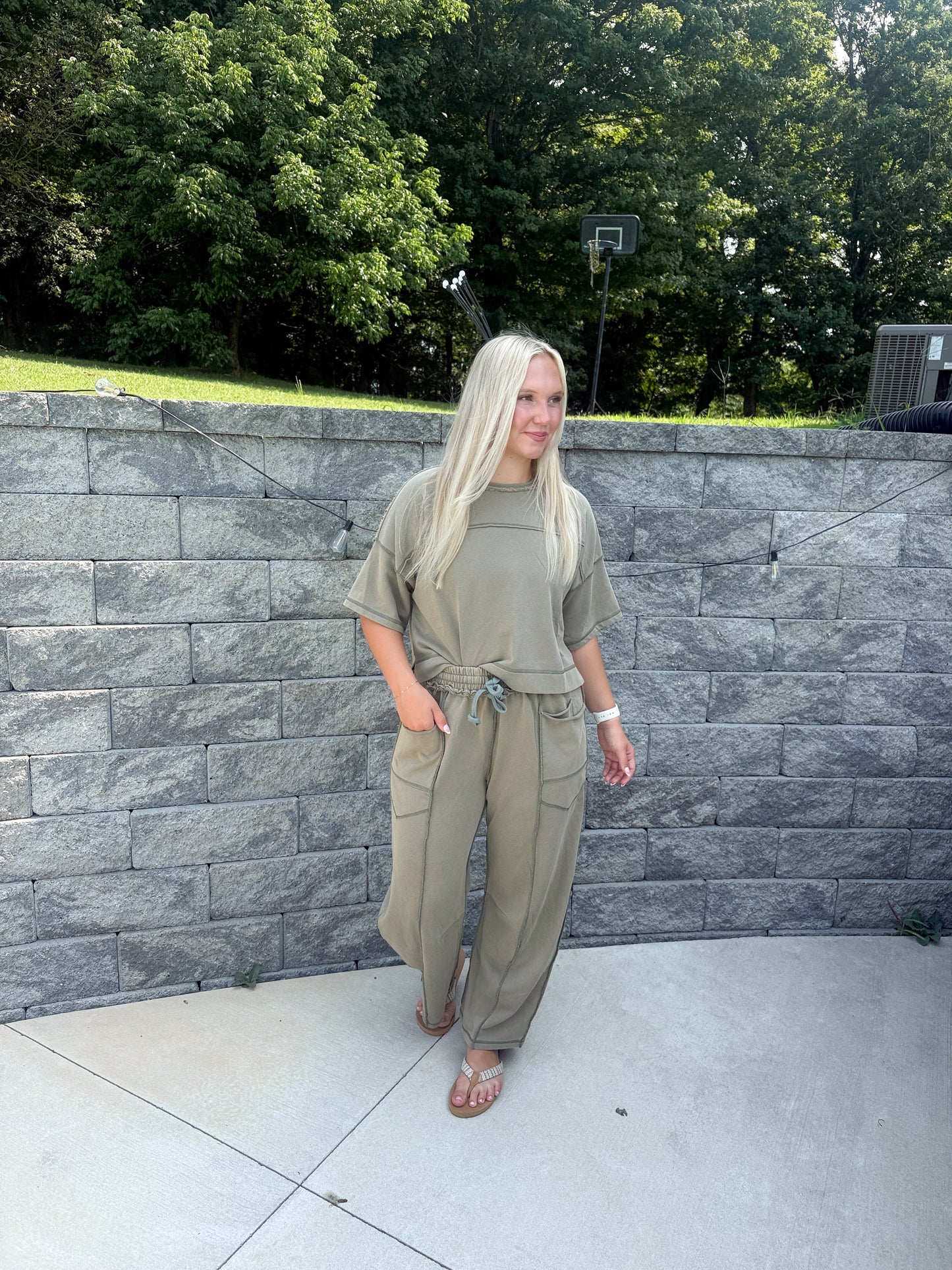 #72. Barrel Pant Set