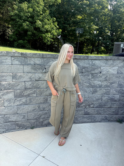 #72. Barrel Pant Set