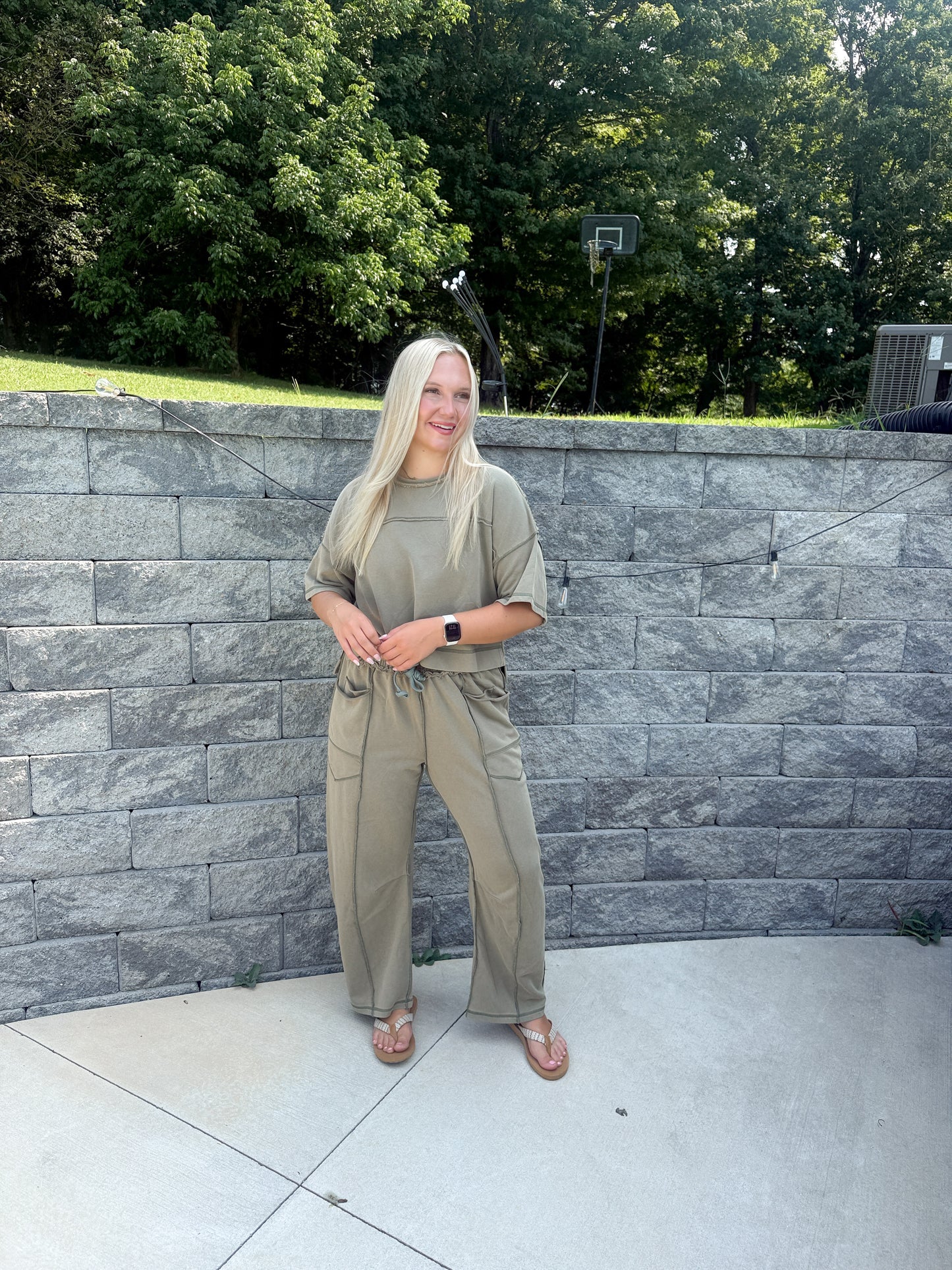 #72. Barrel Pant Set