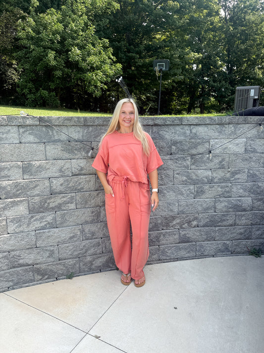 #72. Barrel Pant Set