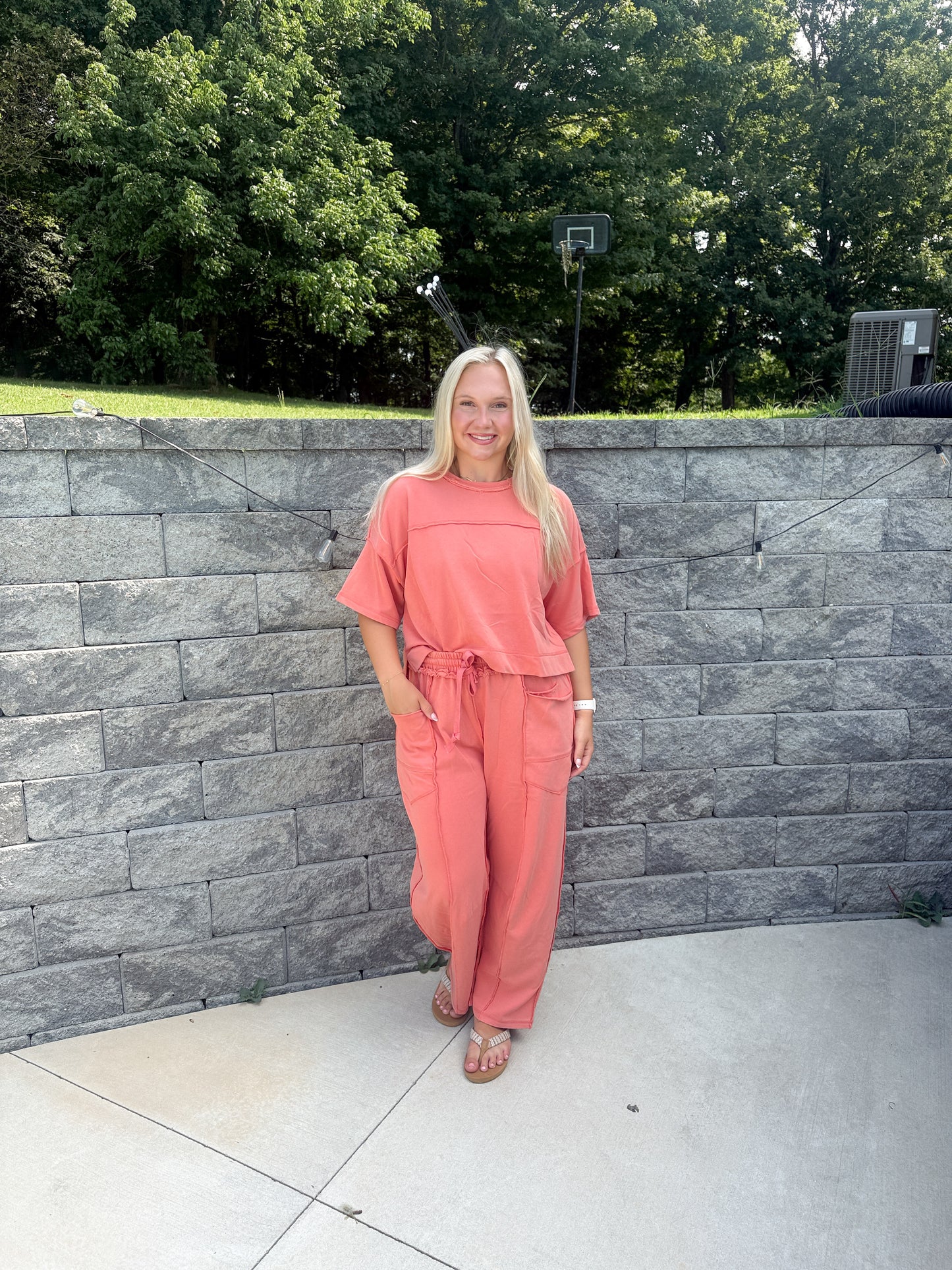 #72. Barrel Pant Set
