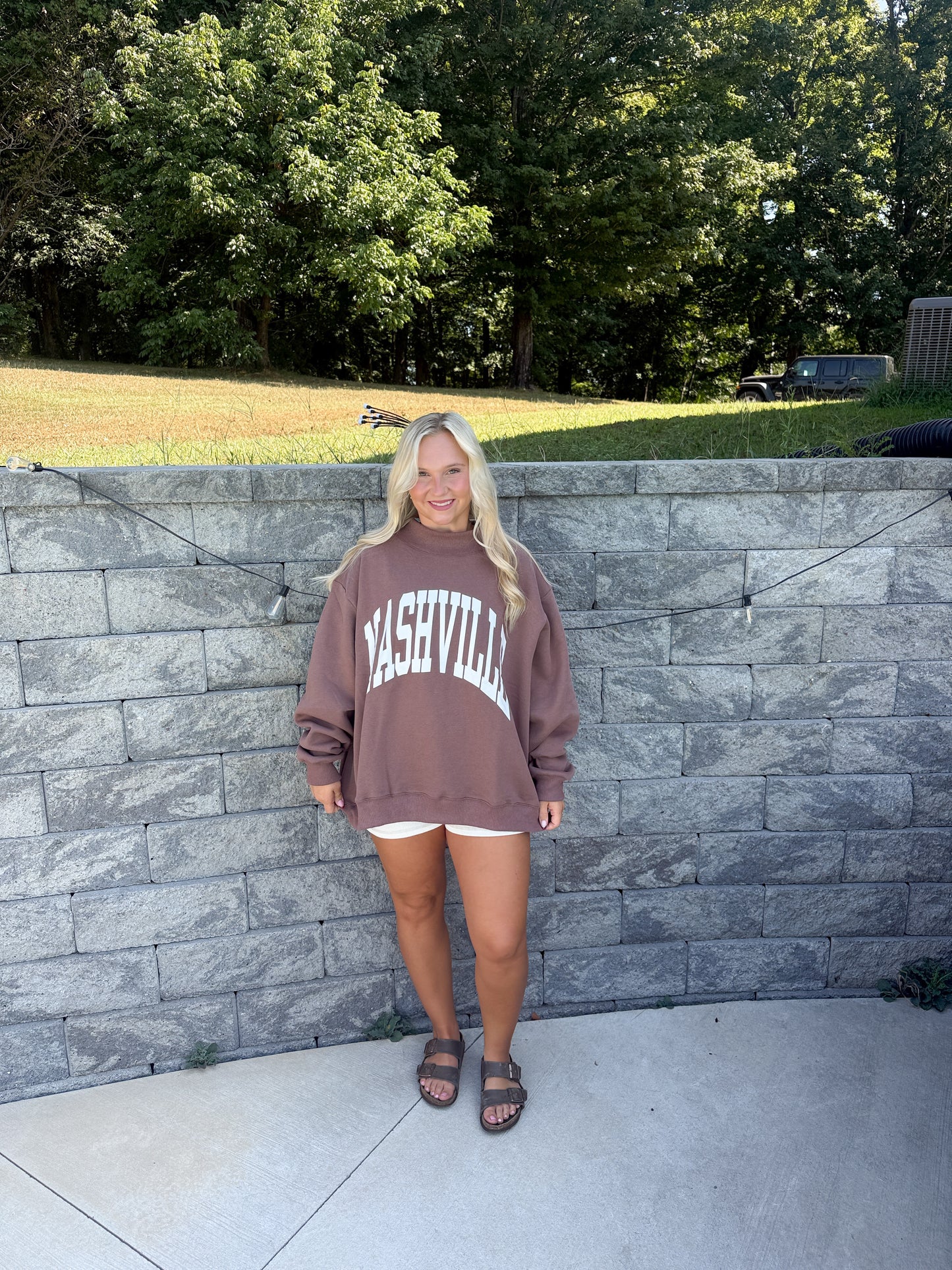 #89. NASHVILLE & BROADWAY' Reversible Sweatshirt