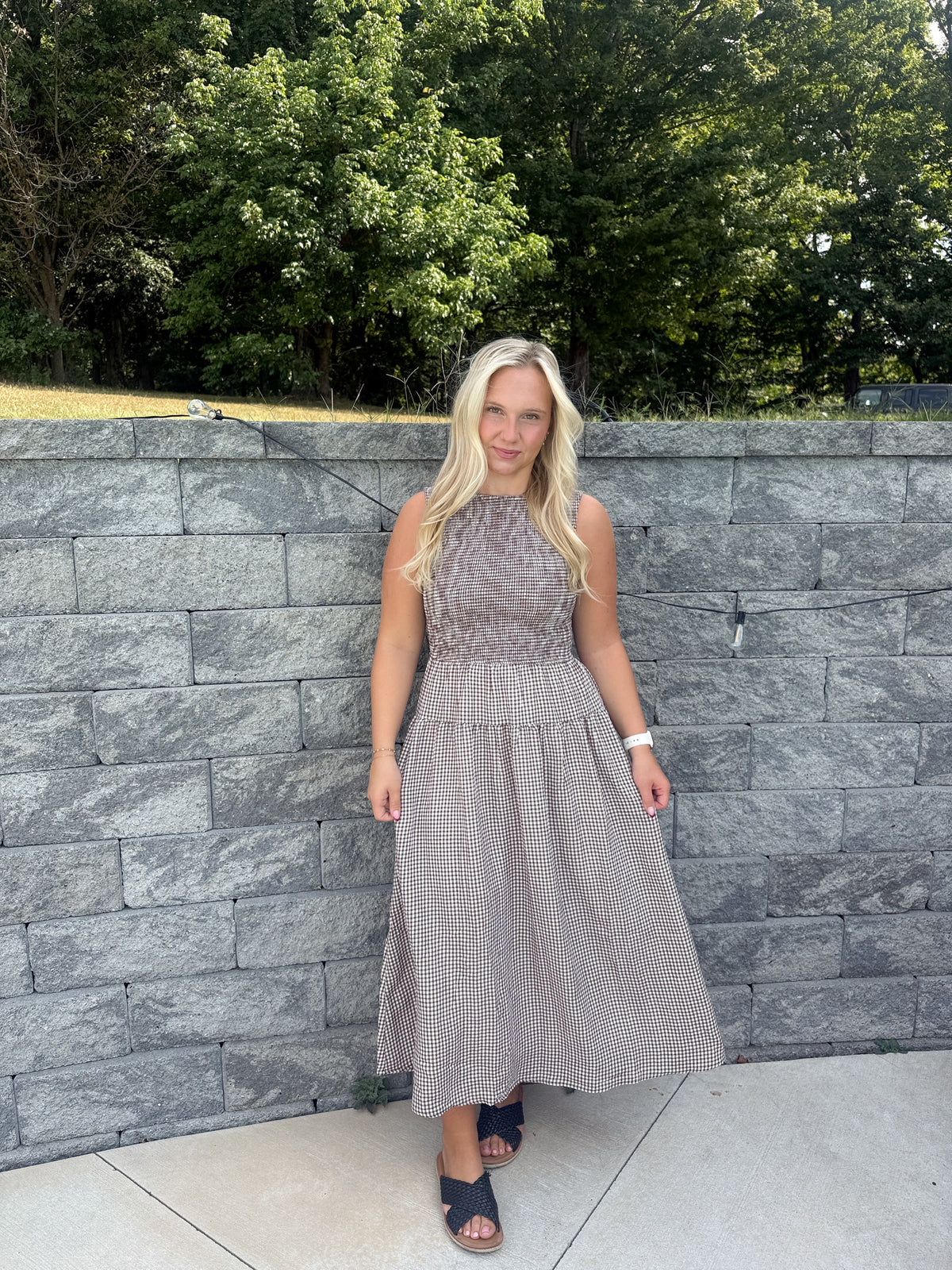 #99. Gingham Dress