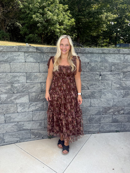 #100. Floral Dress