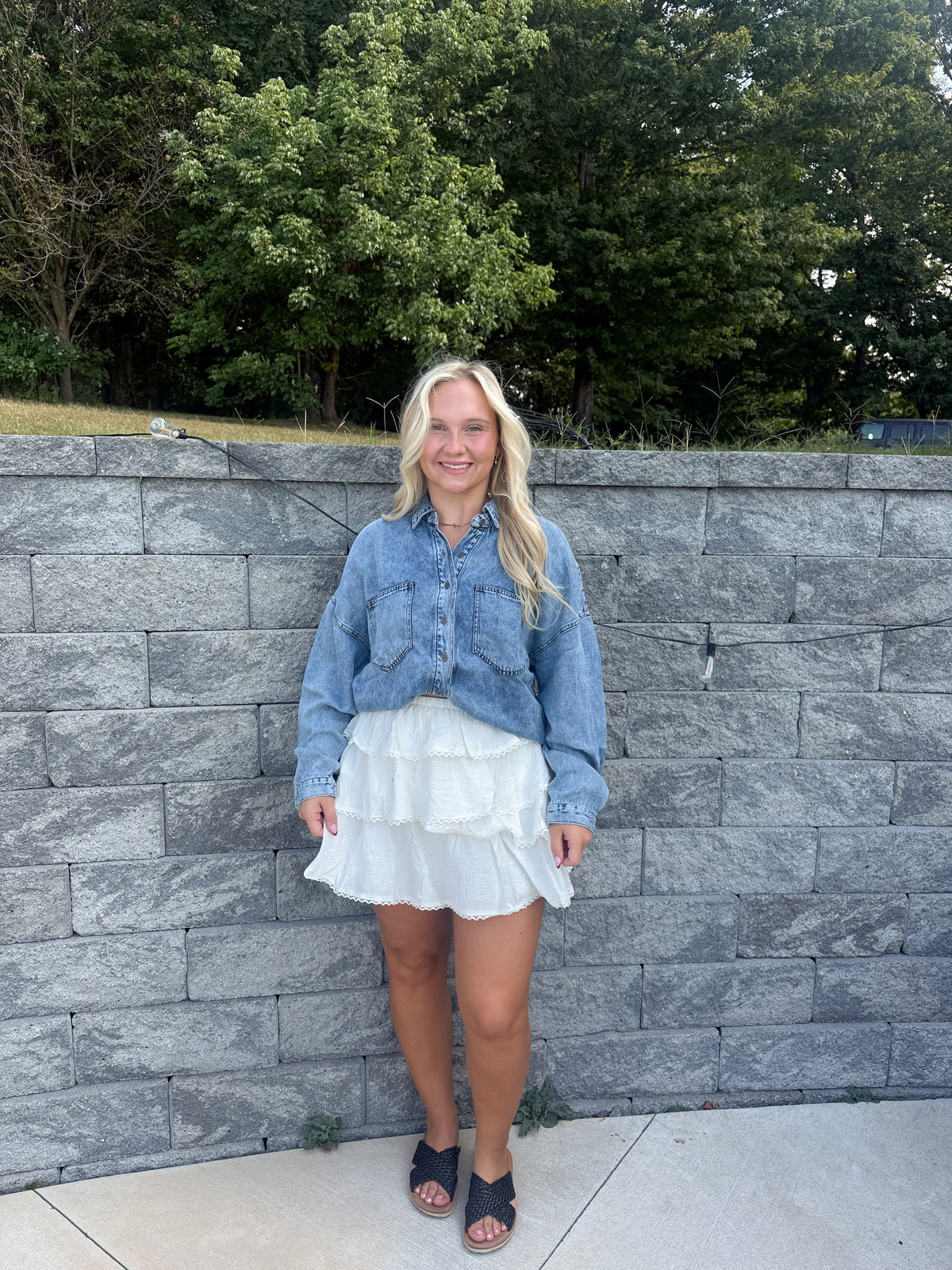 #104. Ruffle Skirt
