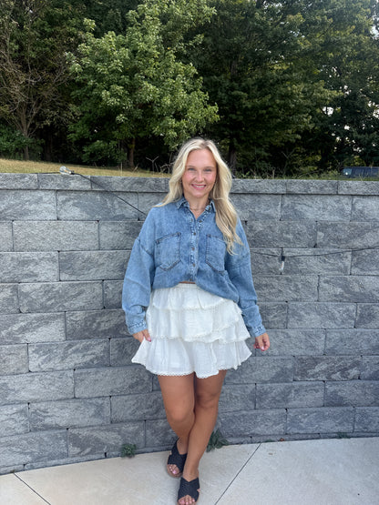#104. Ruffle Skirt