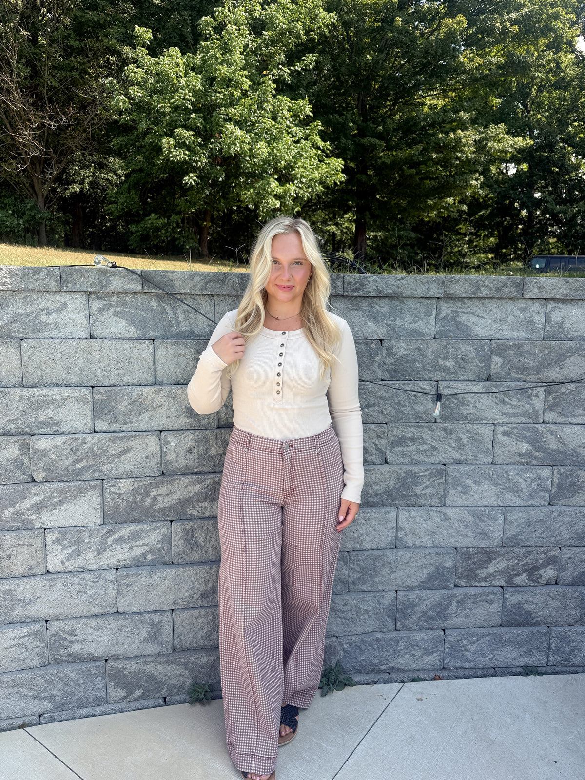 #103. Gingham Pants