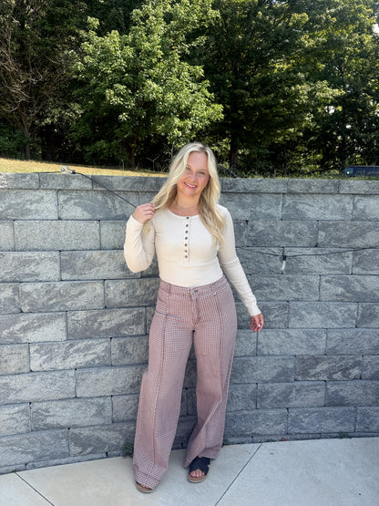 #103. Gingham Pants