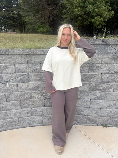 #120. Striped Layered Longsleeve