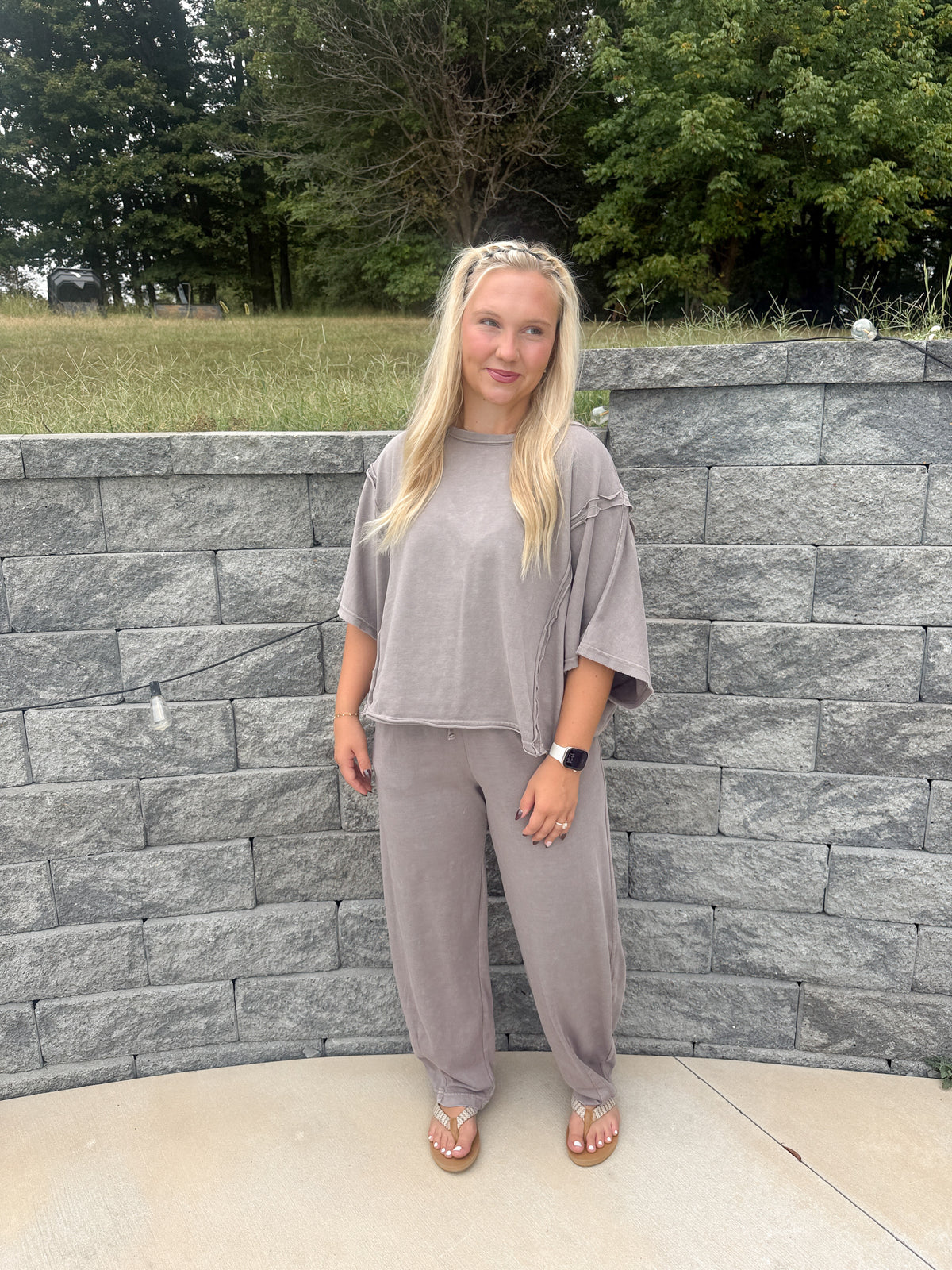 #115. Mineral Washed Cotton Set