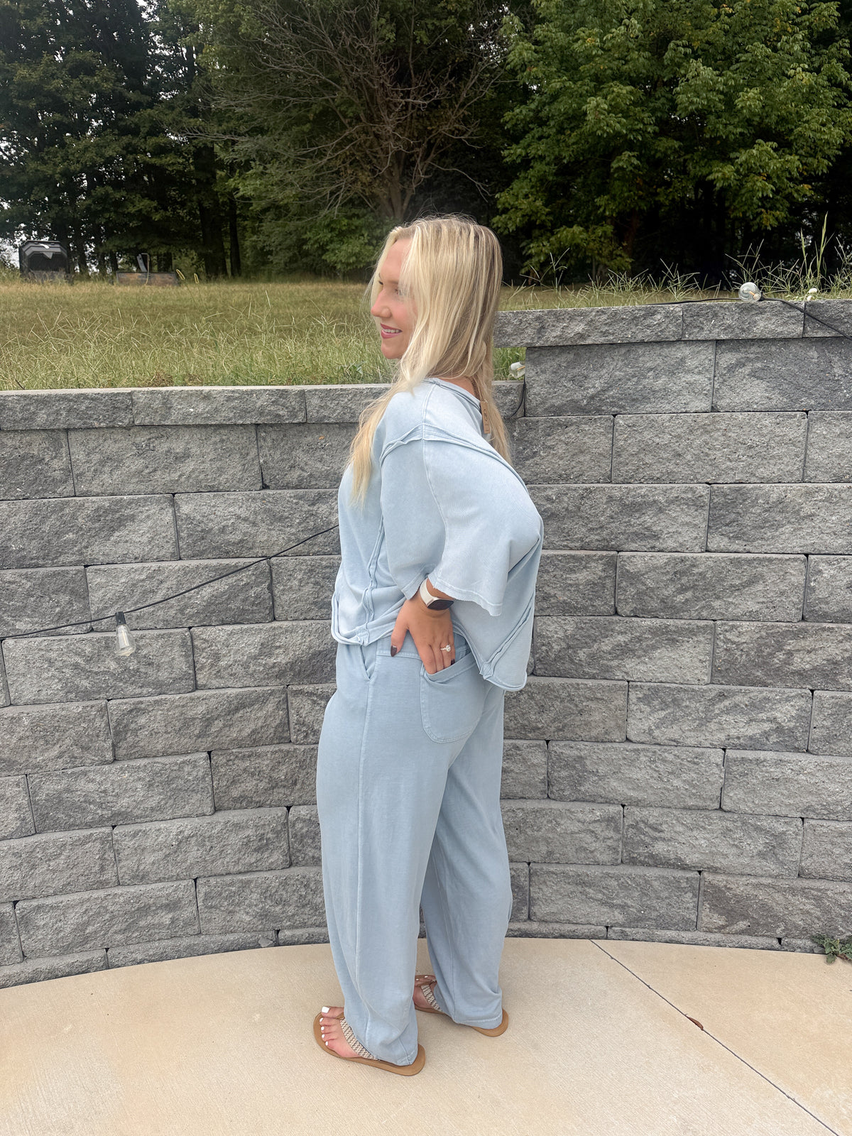 #115. Mineral Washed Cotton Set