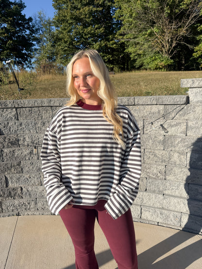 #124. Striped Long Sleeve