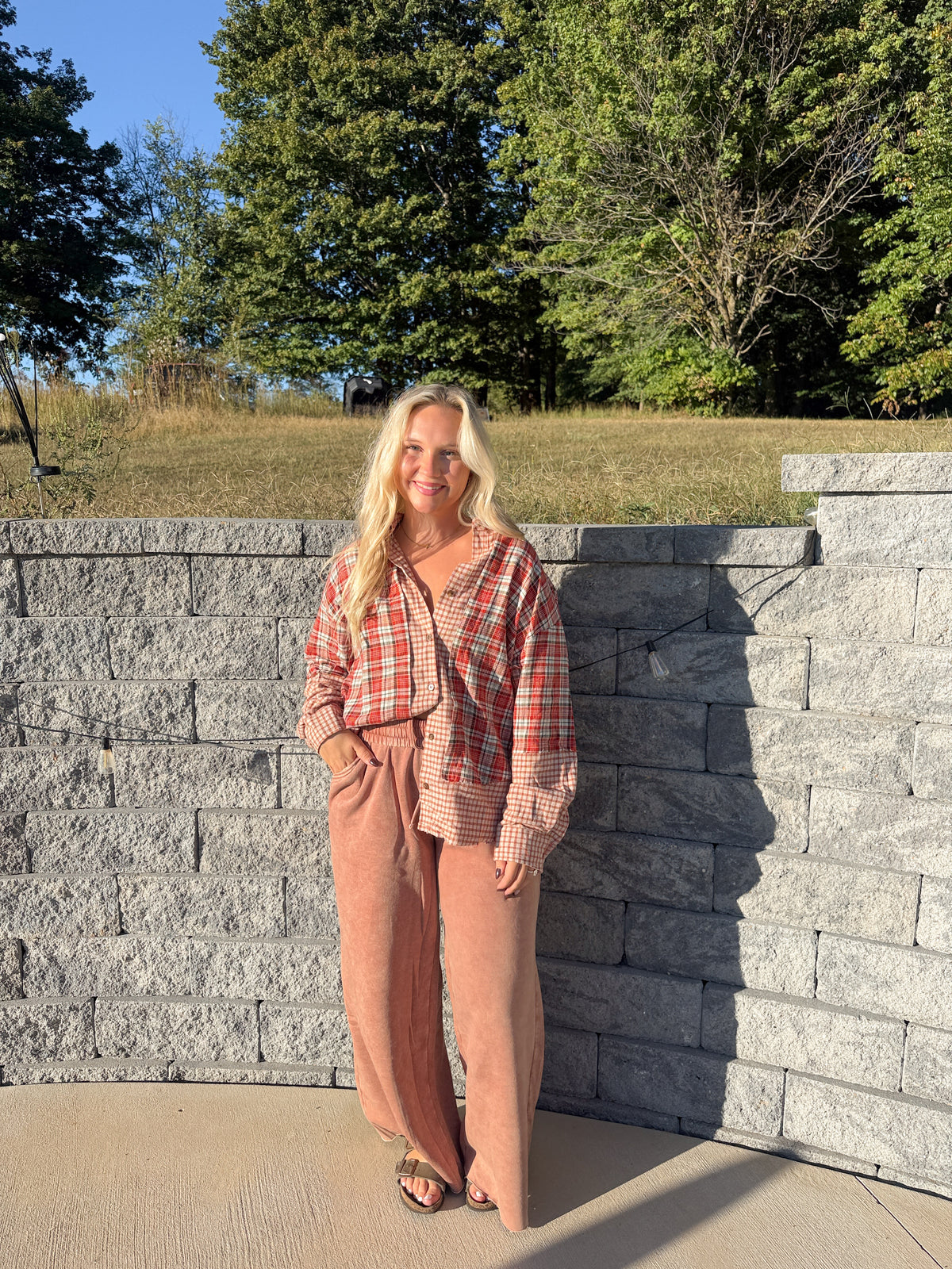 #123. Patchwork Flannel