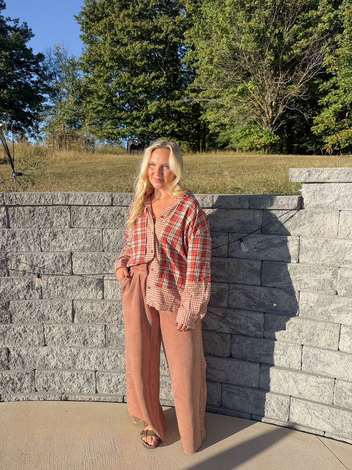 #123. Patchwork Flannel
