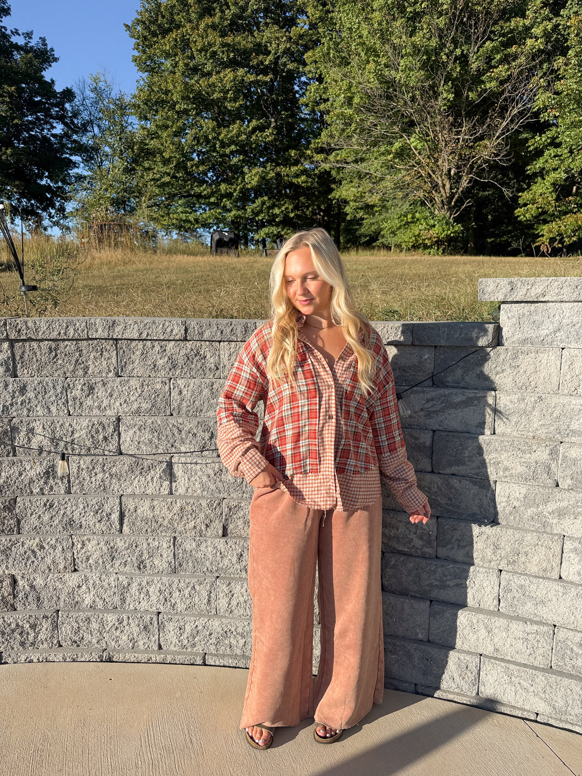 #123. Patchwork Flannel