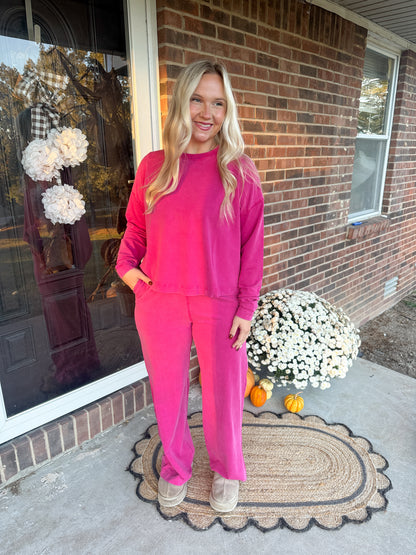 #157. Long Sleeve Pant Set