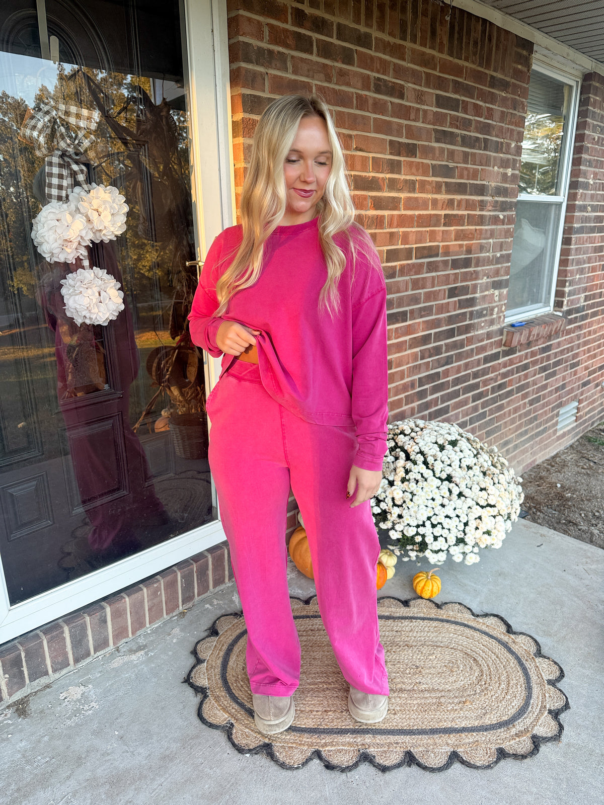 #157. Long Sleeve Pant Set