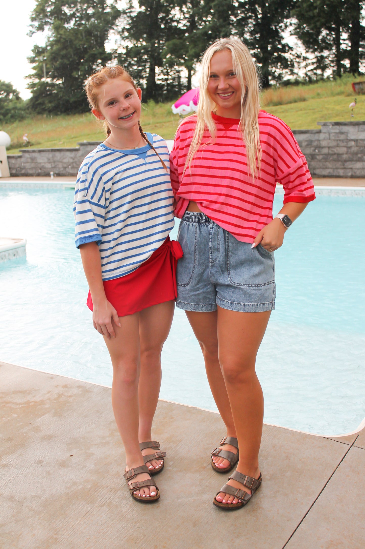 #39. Terry Cloth Short Sleeve Top