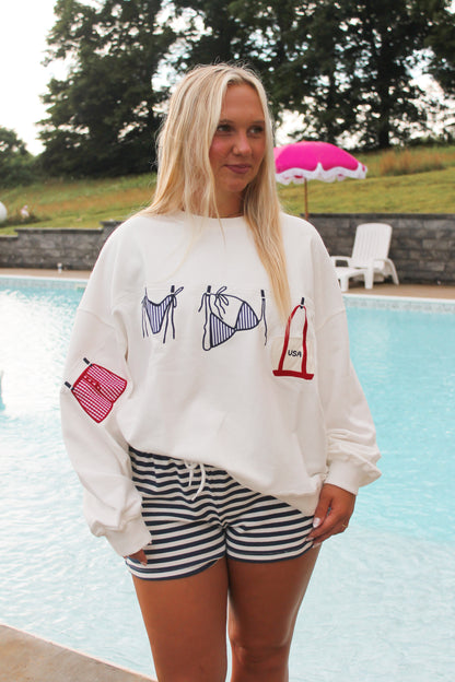 #34. USA Crewneck