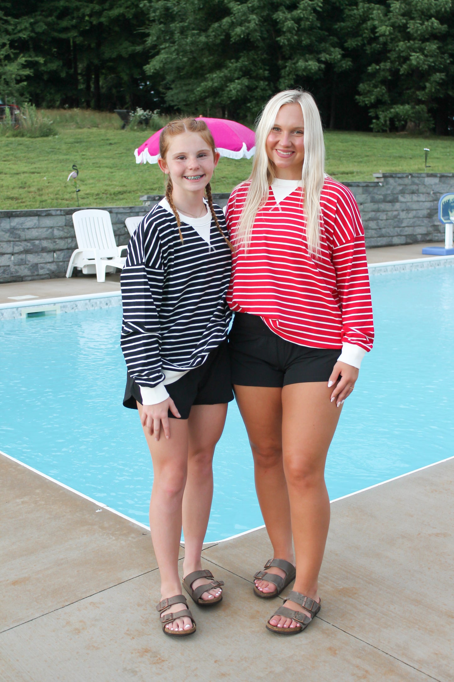 #32. Striped Crewneck
