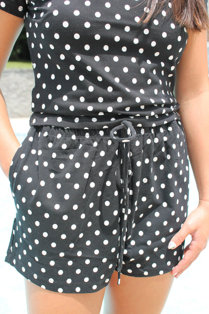 #47. Polka Dot Short Set