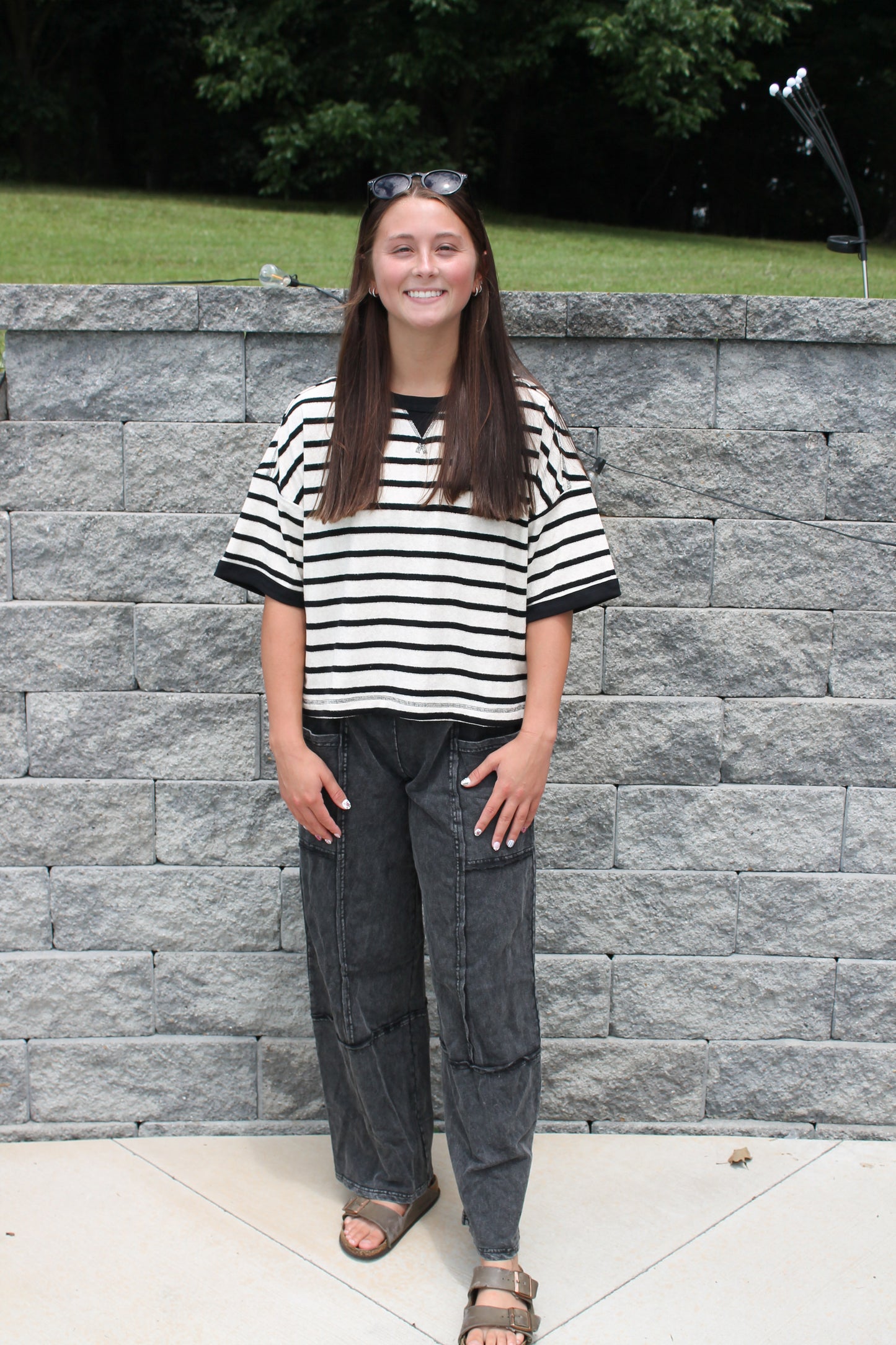 #48. Acid Washed Cargo Pant