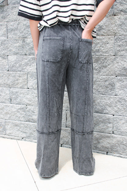 #48. Acid Washed Cargo Pant