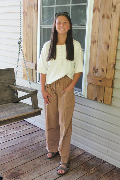 #23. Button Short Sleeve